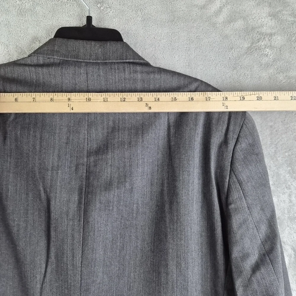 Lauren Ralph Lauren Blazer Mens Gray 42R 100% Wool 3 Button Classic Sport Coat